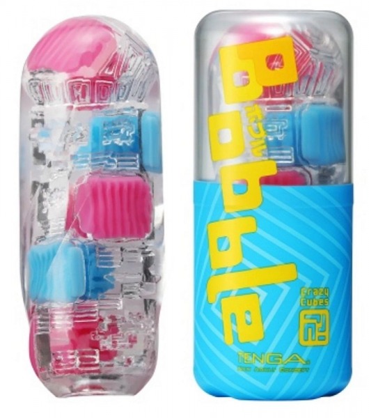 Мастурбатор Tenga Bobble Crazy Cubes - Tenga - в Реутове купить с доставкой