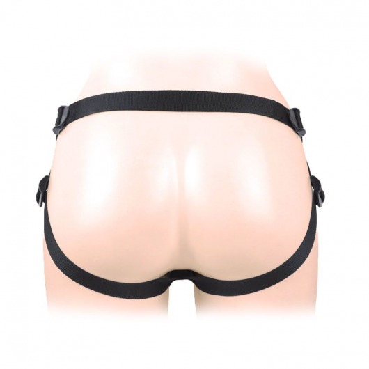 Черные трусики в комплекте с коннектором и насадкой - Notabu - купить с доставкой в Реутове