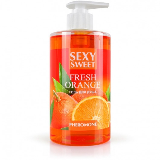 Гель для душа Sexy Sweet Fresh Orange с ароматом апельсина и феромонами - 430 мл. -  - Магазин феромонов в Реутове