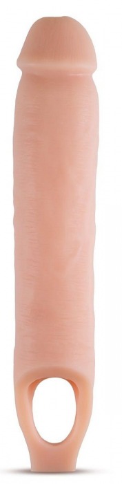 Телесная насадка на пенис 11.5 Inch Cock Sheath Penis Extender - 29,2 см. - Blush Novelties - в Реутове купить с доставкой