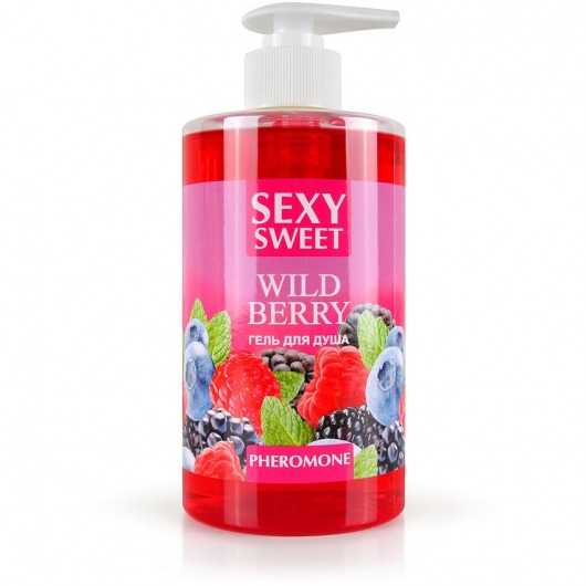 Гель для душа Sexy Sweet Wild Berry с ароматом лесных ягод и феромонами - 430 мл. -  - Магазин феромонов в Реутове