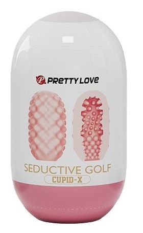 Розовый мастурбатор-яйцо Seductive Golf - Baile - в Реутове купить с доставкой