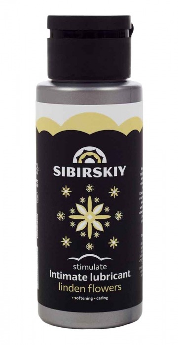 Возбуждающий интимный лубрикант SIBIRSKIY с ароматом цветков липы - 100 мл. - Sibirskiy - купить с доставкой в Реутове