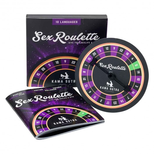 Настольная игра-рулетка Sex Roulette Kamasutra - Tease&Please - купить с доставкой в Реутове