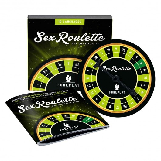 Настольная игра-рулетка Sex Roulette Foreplay - Tease&Please - купить с доставкой в Реутове