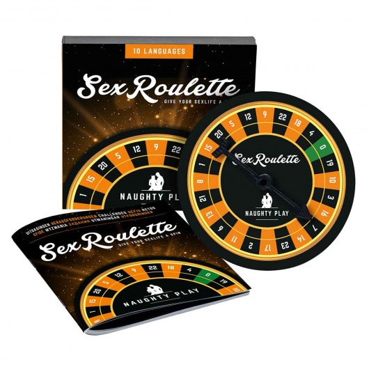 Настольная игра-рулетка Sex Roulette Naughty Play - Tease&Please - купить с доставкой в Реутове