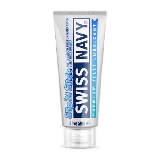 Лубрикант-желе на водной основе Premium Jelly Lubricant - 59 мл. - Swiss navy - купить с доставкой в Реутове