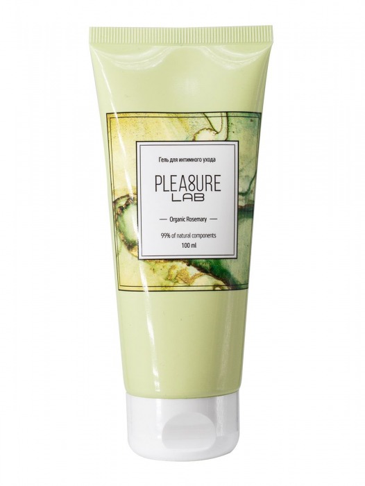 Лубрицирующий гель для интимного ухода Organic Rosemary с ароматом розмарина - 100 мл. - Pleasure Lab - купить с доставкой в Реутове