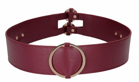 Бордовый ремень Halo Waist Belt - размер L-XL - Shots Media BV - купить с доставкой в Реутове
