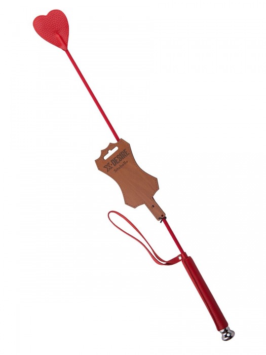 Стек с красным наконечником-сердечком - 70 см. - Sitabella - купить с доставкой в Реутове