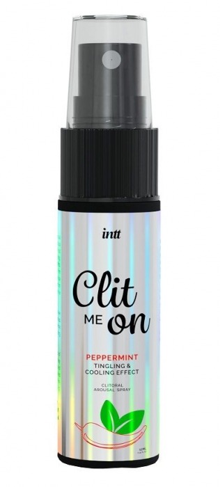 Клиторальный возбуждающий спрей Clit Me On Peppermint - 12 мл. - INTT - купить с доставкой в Реутове
