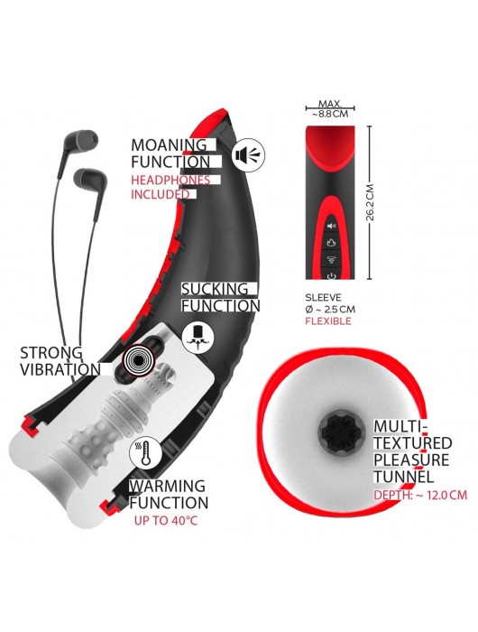 Автоматический мастурбатор WYNE 03 с подогревом - Orion - в Реутове купить с доставкой