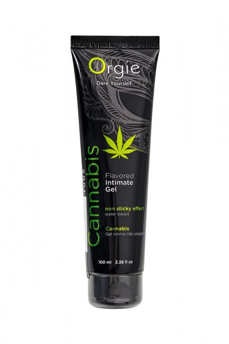 Интимный гель на водной основе ORGIE Lube Tube Cannabis - 100 мл. - ORGIE - купить с доставкой в Реутове