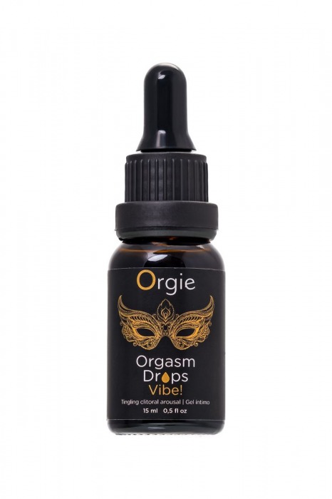 Возбуждающий гель для клитора ORGIE Orgasm Drops Vibe - 15 мл. - ORGIE - купить с доставкой в Реутове