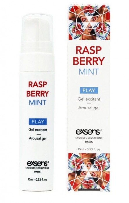 Возбуждающий гель Raspberry Mint с ароматом малины и мяты - 15 мл. - Exsens - купить с доставкой в Реутове