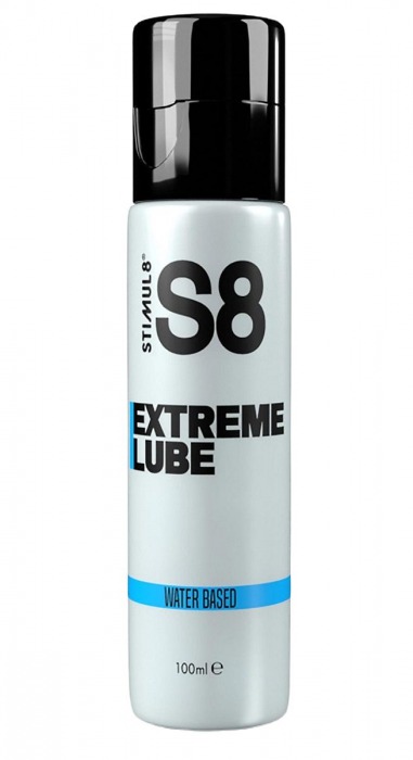 Лубрикант на водной основе S8 Extreme Lube - 100 мл. - Stimul8 - купить с доставкой в Реутове