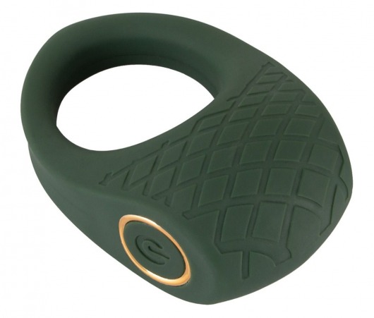 Зеленое эрекционное виброкольцо Luxurious Vibro Cock Ring - Orion - в Реутове купить с доставкой