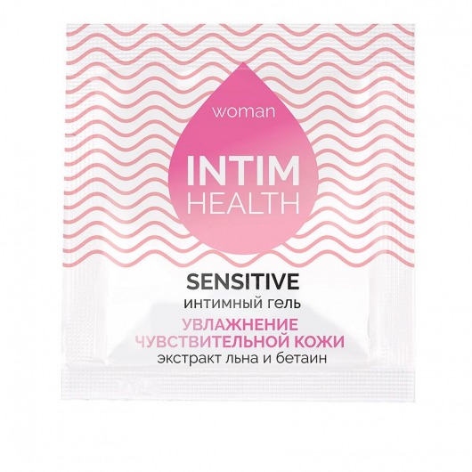 Саше интимного геля на водной основе Intim Health Sensitive - 3 гр. - Биоритм - купить с доставкой в Реутове
