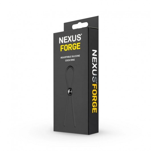 Черное эрекционное лассо Nexus Forge Single - Nexus Range - в Реутове купить с доставкой