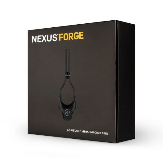 Черное эрекционное лассо с вибрацией Nexus Forge - Nexus Range - в Реутове купить с доставкой