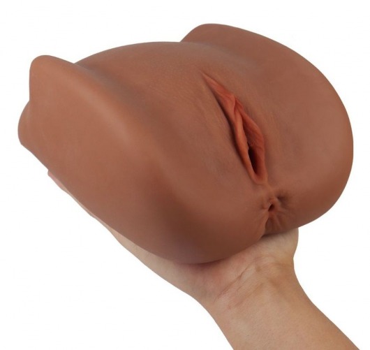 Мастурбатор Black Beauty - вагина и анус - S-HANDE - в Реутове купить с доставкой