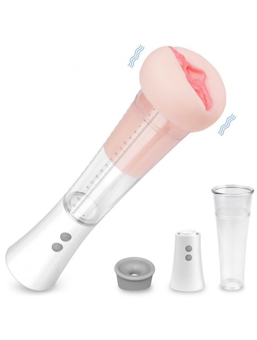 Автоматическая вакуумная помпа с реалистичной мягкой вставкой Max Kit - S-HANDE - в Реутове купить с доставкой