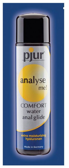 Анальный лубрикант pjur ANALYSE ME Comfort Water Anal Glide - 2 мл. - Pjur - купить с доставкой в Реутове
