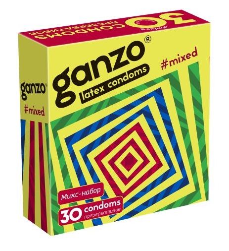 Микс-набор из 30 презервативов Ganzo Mixed - Ganzo - купить с доставкой в Реутове