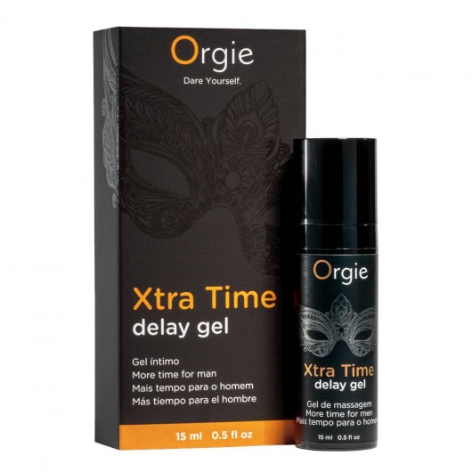 Продлевающий гель Orgie Xtra Time Delay Gel - 15 мл. - ORGIE - купить с доставкой в Реутове