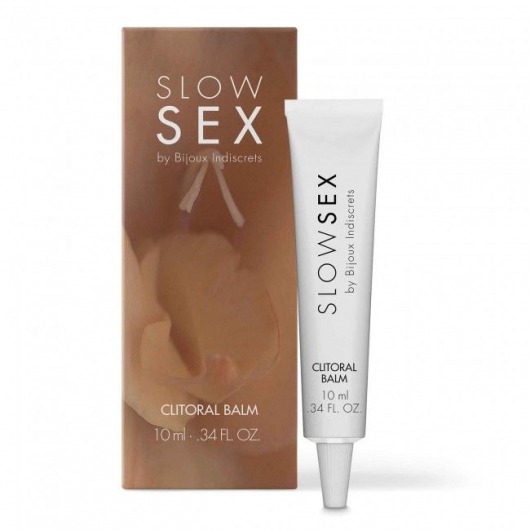 Бальзам для клитора Slow Sex Clitoral Balm - 10 мл. - Bijoux Indiscrets - купить с доставкой в Реутове