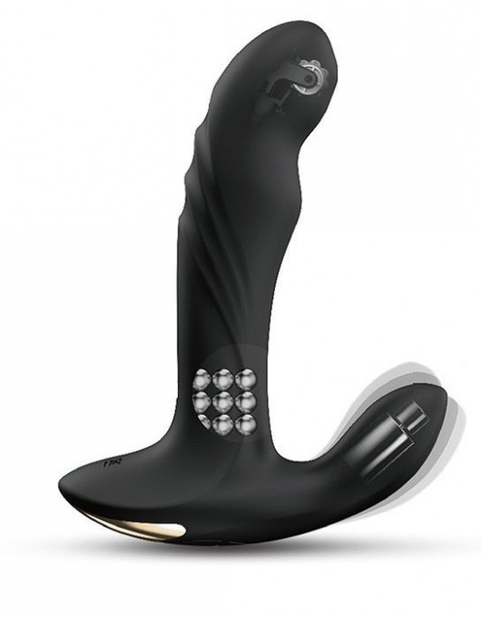 Черный вибромассажер простаты Multi P-Joy с 3 моторами - Dorcel - в Реутове купить с доставкой