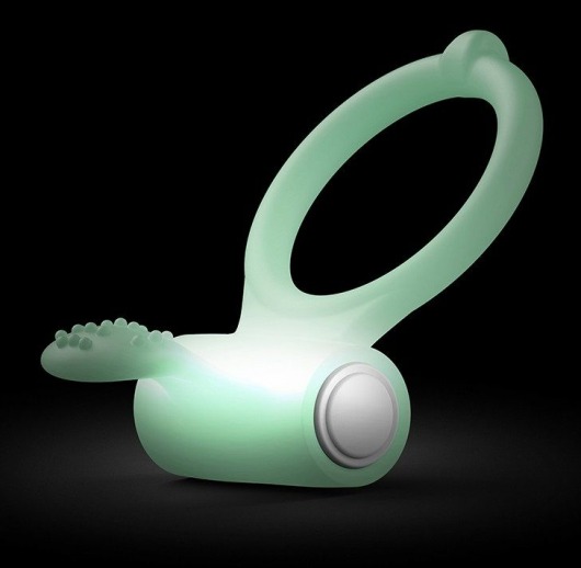 Светящееся в темноте эрекционное виброкольцо Power Clit - Dorcel - в Реутове купить с доставкой