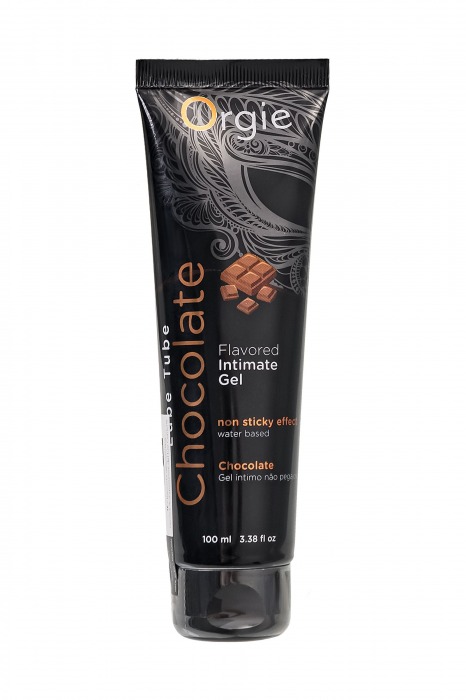Интимный гель на водной основе Lube Tube Chocolate с шоколадным вкусом - 100 мл. - ORGIE - купить с доставкой в Реутове