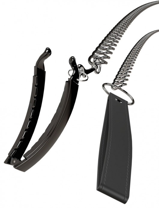 Зажим для половых губ с поводком Pussy Clamp With A Leash - Orion - купить с доставкой в Реутове