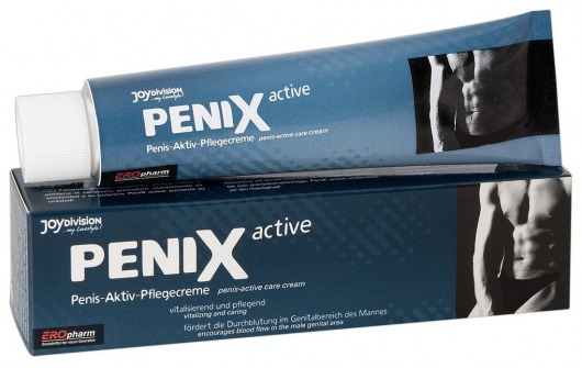 Возбуждающий крем для мужчин PeniX active - 75 мл. - Joy Division - купить с доставкой в Реутове