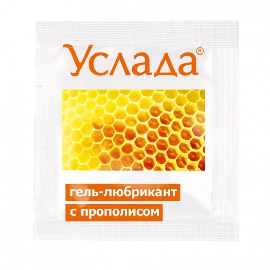 Гель-лубрикант «Услада с прополисом» - 3 гр. - Биоритм - купить с доставкой в Реутове