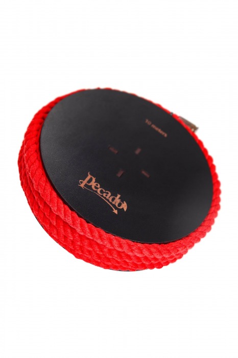 Красная веревка для шибари на катушке - 10 м. - Pecado - купить с доставкой в Реутове