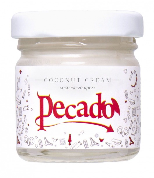 Массажная свеча Сoconut Cream - 35 мл. - Pecado - купить с доставкой в Реутове