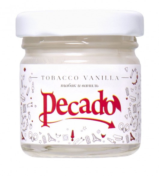 Массажная свеча Tobacco Vanilla - 35 мл. - Pecado - купить с доставкой в Реутове