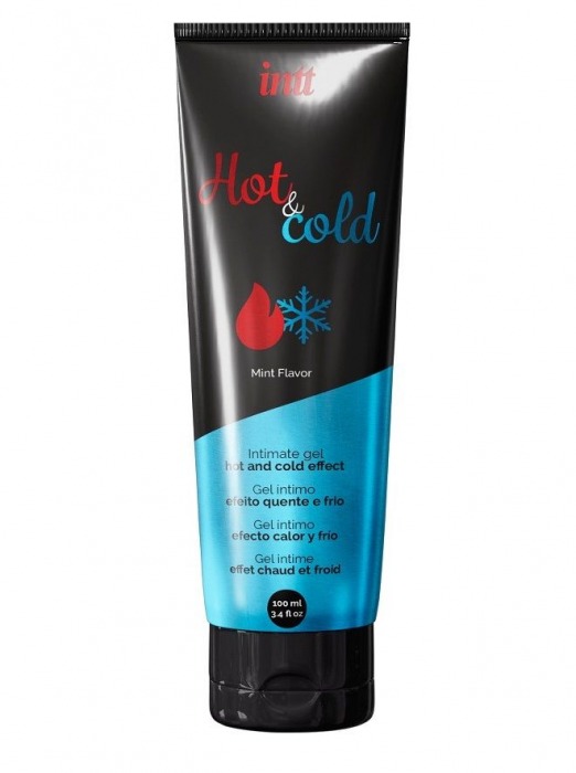 Смазка на водной основе Hot   Cold Intimate Gel - 100 мл. - INTT - купить с доставкой в Реутове