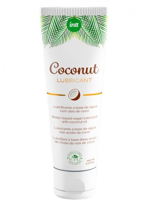 Веганская смазка на водной основе Coconut Lubricant - 100 мл. - INTT - купить с доставкой в Реутове