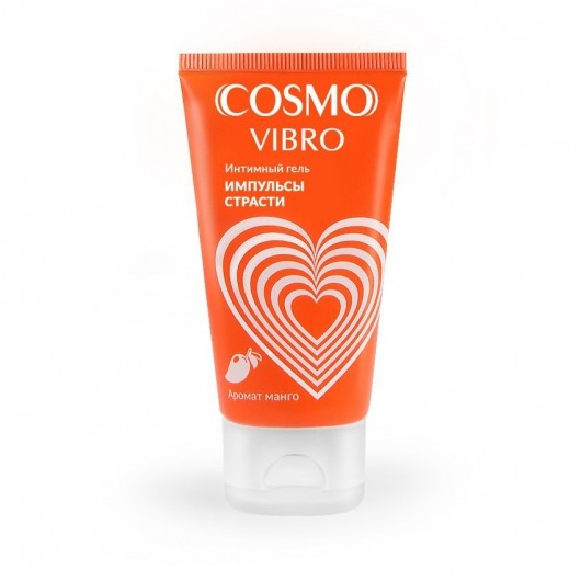 Возбуждающий интимный гель Cosmo Vibro с ароматом манго - 50 гр. - Биоритм - купить с доставкой в Реутове