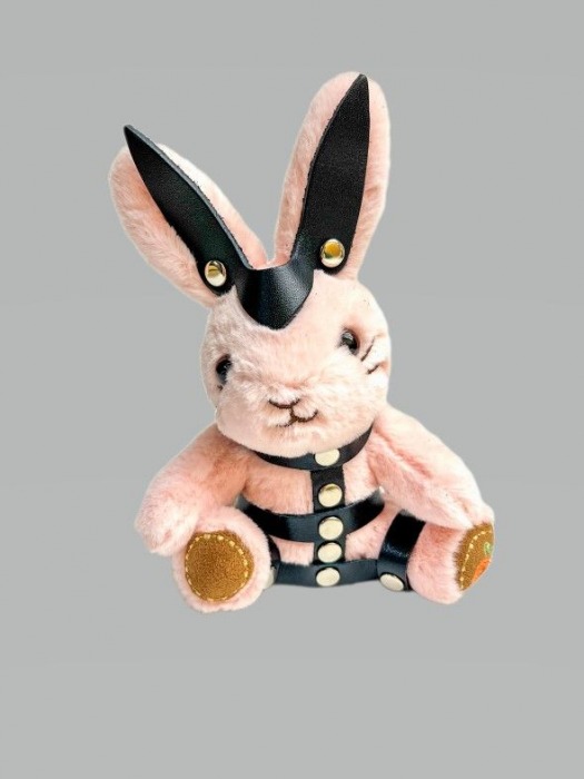 Брелок в виде зайчика в портупее - БДСМ Арсенал - купить с доставкой в Реутове