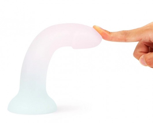 Фаллоимитатор из жидкого силикона Dildolls Galactica - 17,6 см. - Love to Love