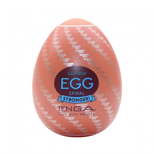 Мастурбатор-яйцо Tenga Egg Spiral - Tenga - в Реутове купить с доставкой