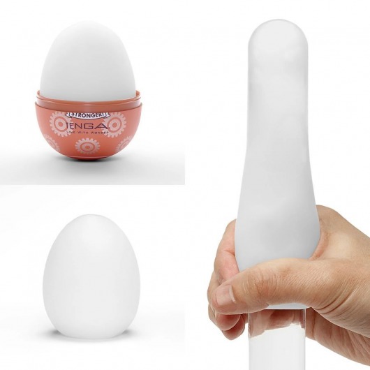 Мастурбатор-яйцо Tenga Egg Gear - Tenga - в Реутове купить с доставкой