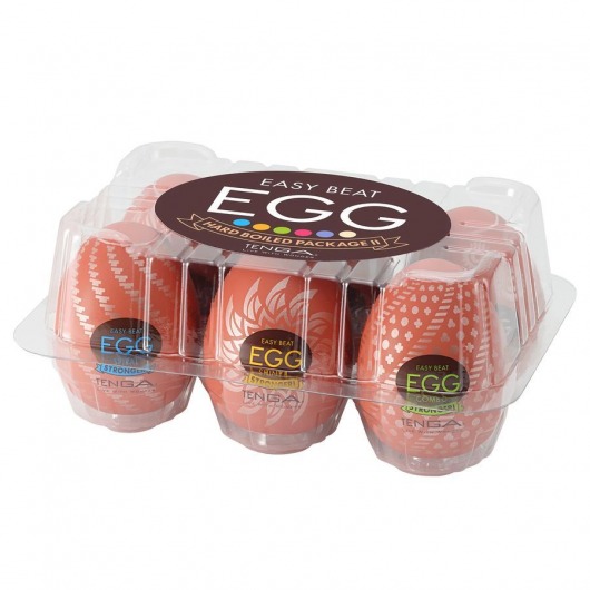 Набор из 6 мастурбаторов-яиц Tenga Egg Variety Pack V - Tenga - в Реутове купить с доставкой