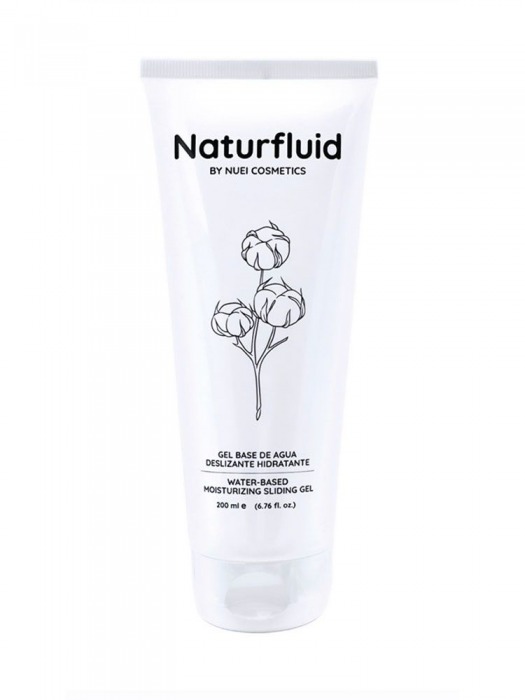 Экстраскользкий лубрикант на водной основе Nuei Naturfluid - 200 мл. - Nuei cosmetics - купить с доставкой в Реутове