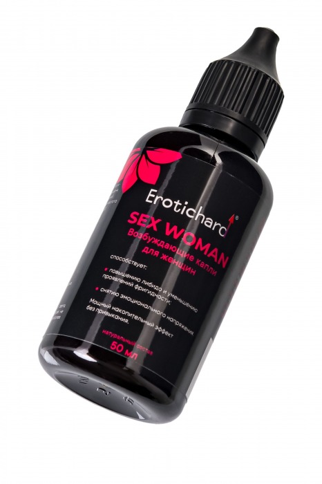 Капли для женщин Erotichard Sex Woman - 50 мл. - Erotic Hard - купить с доставкой в Реутове