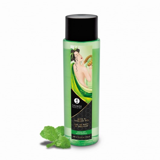 Гель для душа Sensual Mint с ароматом мяты - 370 мл. -  - Магазин феромонов в Реутове